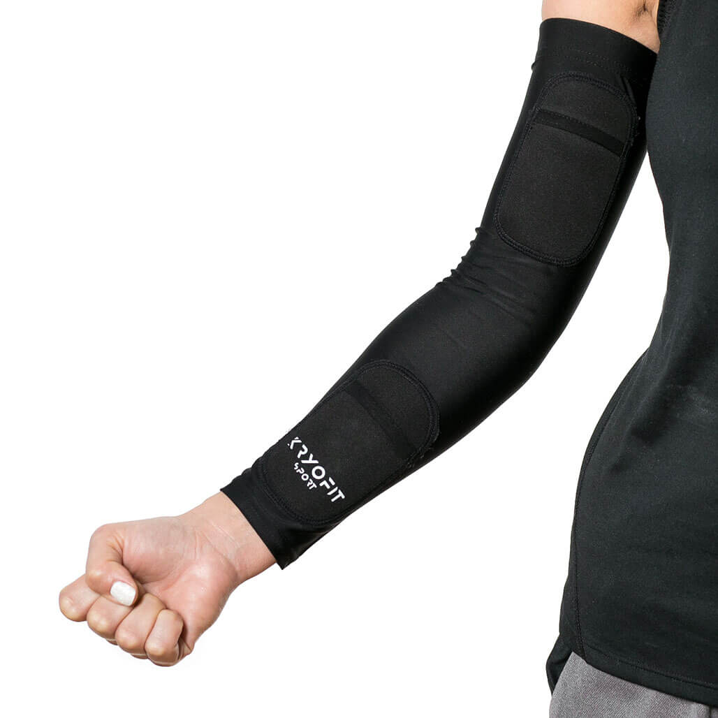 Full Arm - Cold Compression Sleeves With Freeze Pack Inserts - Kryofit Sport